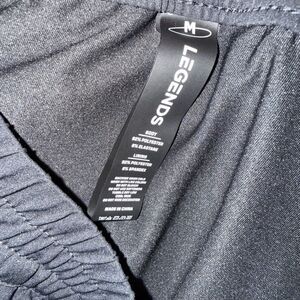 Legends Luka Men's Medium M Black Athletic Shorts Performance Lined Drawstring